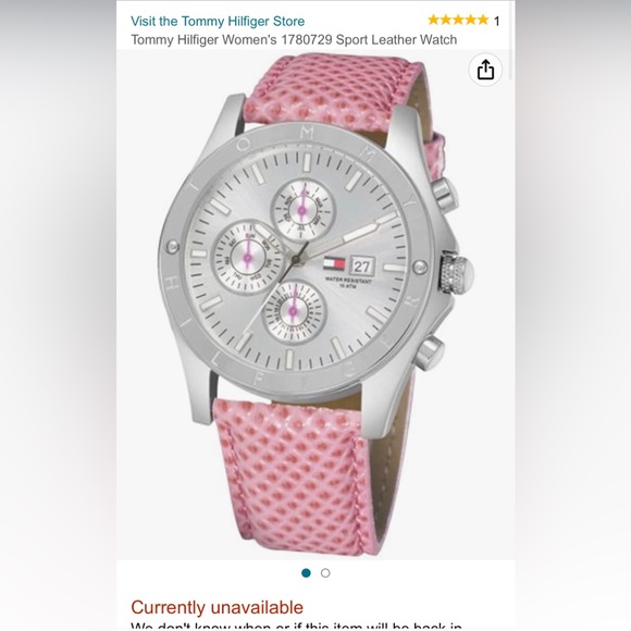 Tommy Hilfiger Women's 1780729 Sport Leather Watch - Picture 8 of 10